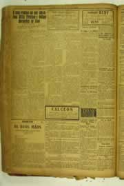 Página do jornal O Nordeste de maio de 1925