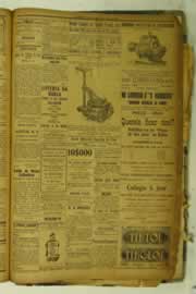 Página do jornal O Nordeste de junho de 1925