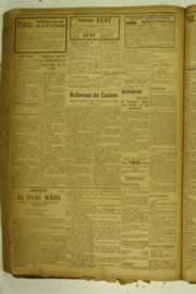 Página do jornal O Nordeste de junho de 1925