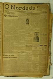 Página do jornal O Nordeste de junho de 1925
