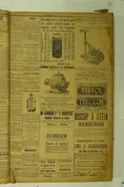 Página do jornal O Nordeste de julho de 1925