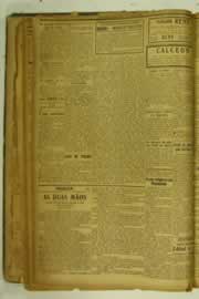 Página do jornal O Nordeste de julho de 1925