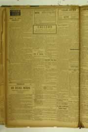 Página do jornal O Nordeste de julho de 1925