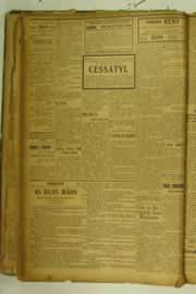 Página do jornal O Nordeste de julho de 1925