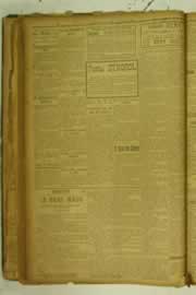 Página do jornal O Nordeste de julho de 1925