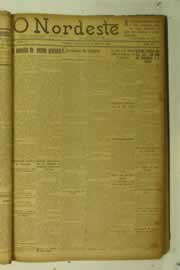 Página do jornal O Nordeste de julho de 1925