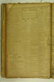Página do jornal O Nordeste de julho de 1925