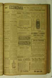 Página do jornal O Nordeste de julho de 1925