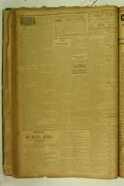 Página do jornal O Nordeste de julho de 1925