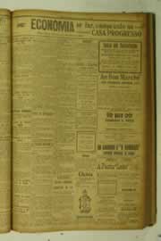 Página do jornal O Nordeste de julho de 1925