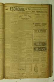 Página do jornal O Nordeste de agosto de 1925