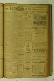 Página do jornal O Nordeste de agosto de 1925