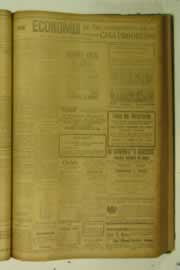 Página do jornal O Nordeste de agosto de 1925
