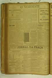 Página do jornal O Nordeste de agosto de 1925