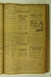 Página do jornal O Nordeste de agosto de 1925