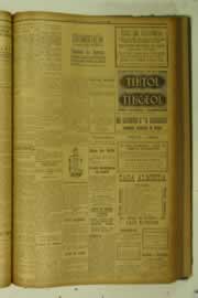 Página do jornal O Nordeste de agosto de 1925