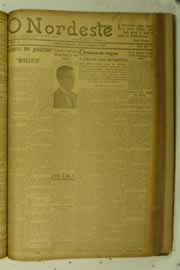Página do jornal O Nordeste de setembro de 1925