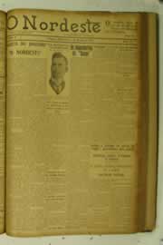 Página do jornal O Nordeste de outubro de 1925