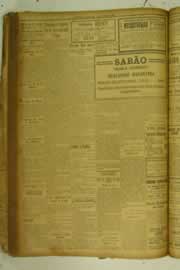 Página do jornal O Nordeste de outubro de 1925
