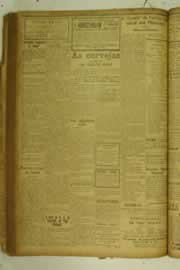 Página do jornal O Nordeste de outubro de 1925