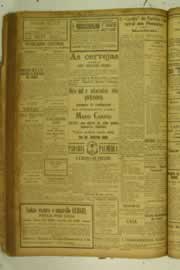 Página do jornal O Nordeste de outubro de 1925