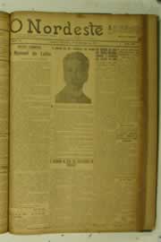 Página do jornal O Nordeste de novembro de 1925