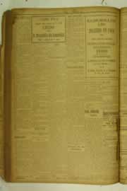Página do jornal O Nordeste de dezembro de 1925