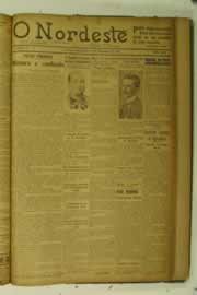Página do jornal O Nordeste de dezembro de 1925