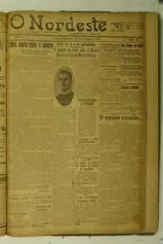 Página do jornal O Nordeste de dezembro de 1925