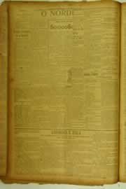 Página do jornal O Nordeste de fevereiro de 1926