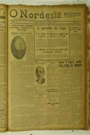 Página do jornal O Nordeste de abril de 1926
