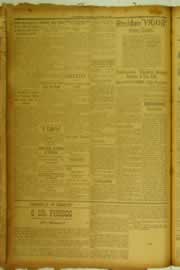 Página do jornal O Nordeste de abril de 1926