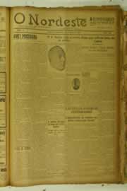 Página do jornal O Nordeste de abril de 1926