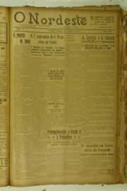 Página do jornal O Nordeste de abril de 1926