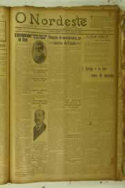 Página do jornal O Nordeste de abril de 1926