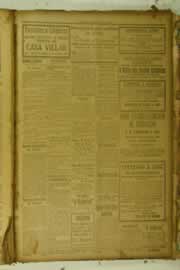 Página do jornal O Nordeste de maio de 1926
