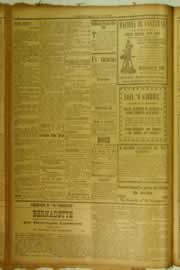 Página do jornal O Nordeste de maio de 1926