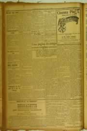 Página do jornal O Nordeste de maio de 1926