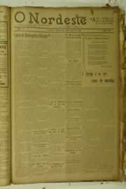 Página do jornal O Nordeste de maio de 1926