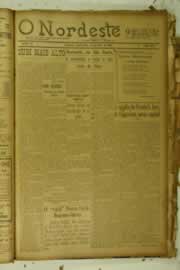 Página do jornal O Nordeste de maio de 1926