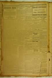 Página do jornal O Nordeste de maio de 1926