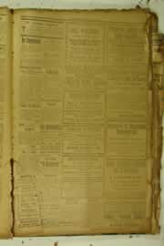 Página do jornal O Nordeste de maio de 1926