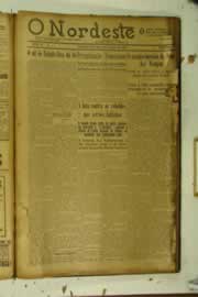 Página do jornal O Nordeste de junho de 1926