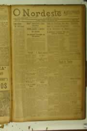 Página do jornal O Nordeste de junho de 1926
