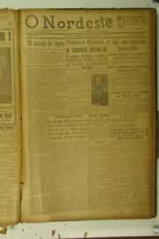 Página do jornal O Nordeste de junho de 1926