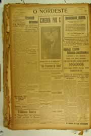 Página do jornal O Nordeste de junho de 1926