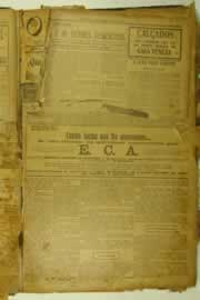 Página do jornal O Nordeste de junho de 1926