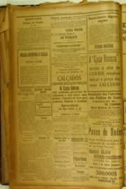 Página do jornal O Nordeste de julho de 1926