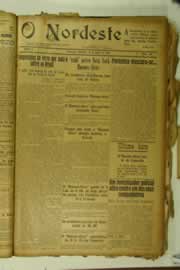 Página do jornal O Nordeste de julho de 1926