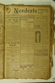 Página do jornal O Nordeste de julho de 1926